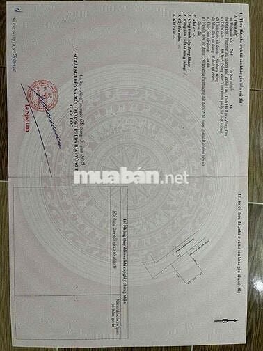 BÁN ĐẤT THỔ CƯ HẺM 850 ĐƯỜNG 30/4, PHƯỜNG 11, TP VŨNG TÀU