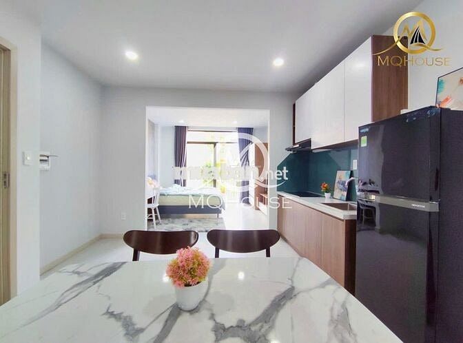 Căn hộ chung cư 1 PN (50M2) ban công ,full nội thất ,Bảo vệ - CMT8 Q10