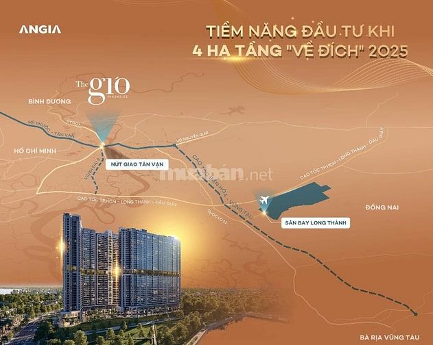 CĐT An Gia mở bán BLOCK đẹp nhất View 3 mặt SÔNG , METRO Suối Tiên