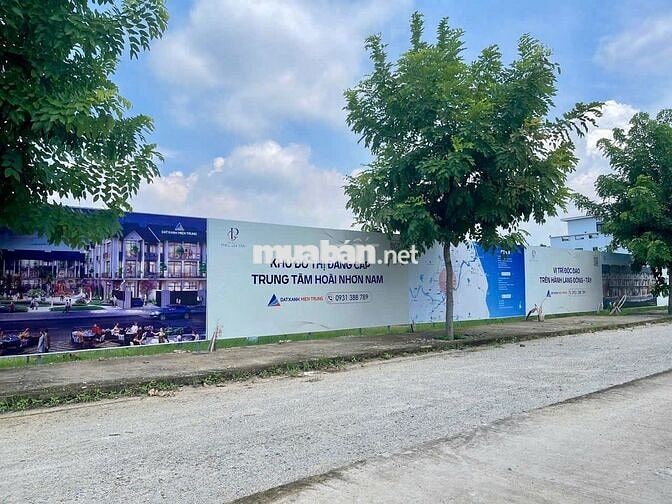 ✅CHỈ 1,2TỶ SỞ HỮU ĐẤT NỀN KĐT HOÀI NHƠN - GIÁ GỐC CHỦ ĐẦU TƯ - SẴN SỔ