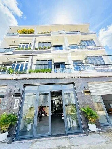 BÁN NHÀ PHỐ MỚI- 4T- HUỲNH TẤN PHÁT- NHÀ BÈ- 100M2- HXH 6M- GIÁ HƠN 9