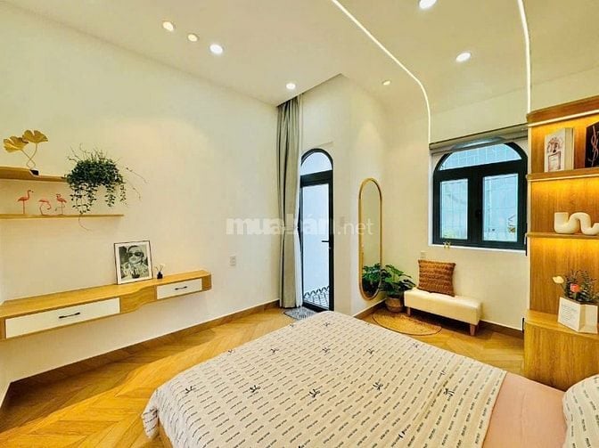 NHÀ ĐẸP VUÔNG VỨC 80M2 KHU VIP BÀU CÁT QUẬN TÂN BÌNH GIÁ 6TY590 - SHR