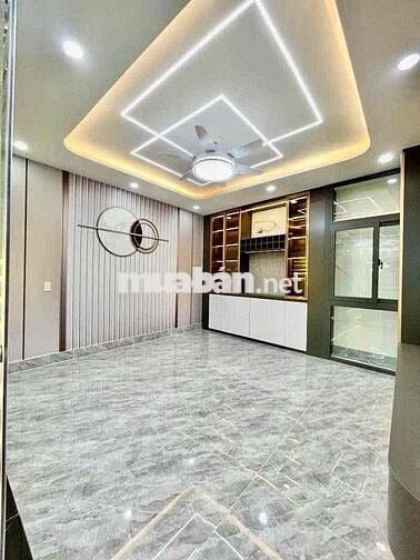 Nhà Đẹp 5 Tầng — Gần Hoà Bình Tô Hiệu Phan Anh HL2 (4m x 12m) Còn tl