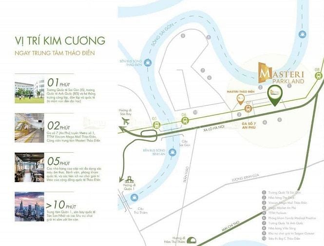 Cần bán Penthouse tại Parkland An Phú view đẹp gồm 3 phòng ngủ 240m2