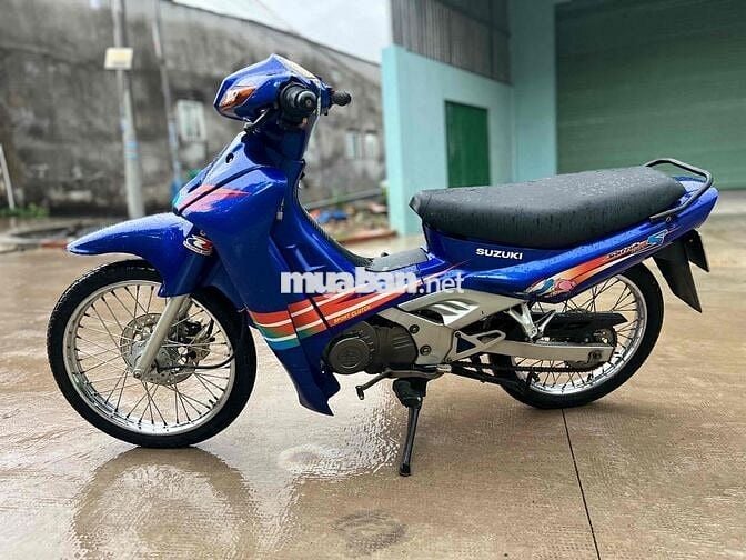xe satria 2000 xanh candy