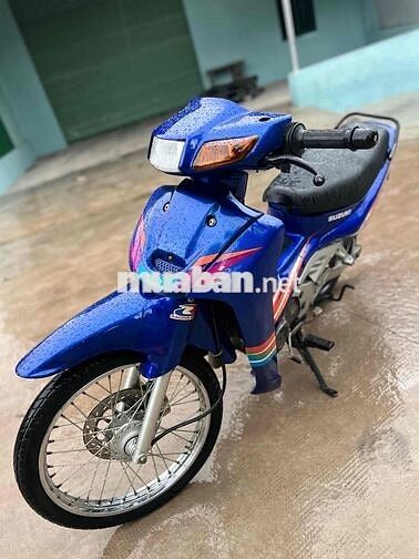 xe satria 2000 xanh candy