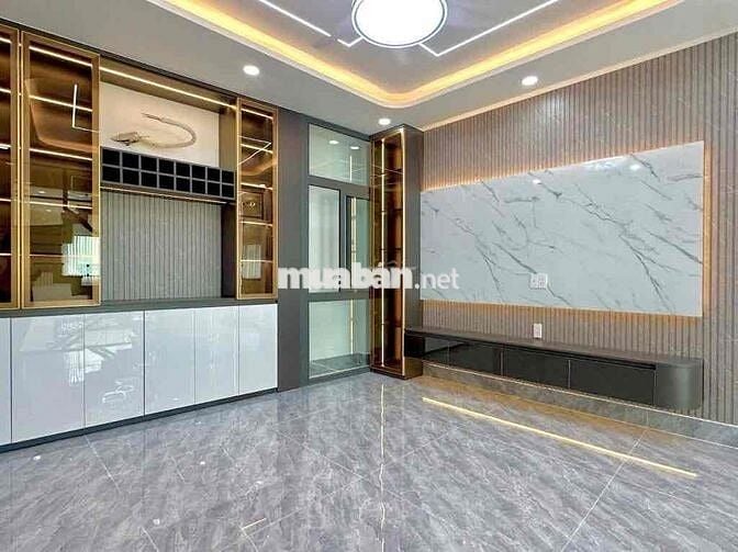 Nhà Đẹp 5 Tầng — Gần Hoà Bình Tô Hiệu Phan Anh HL2 (4m x 12m) Còn tl