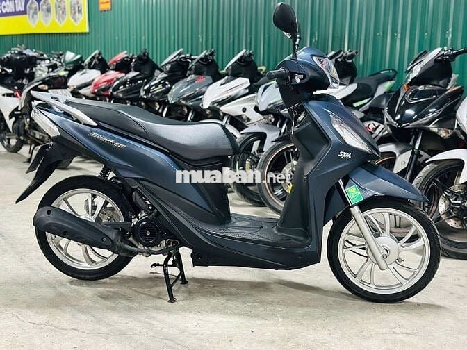 XE MÁYTHANH TÙNG_SHARK 50CC XANH NHÁM LƯỚT 99%