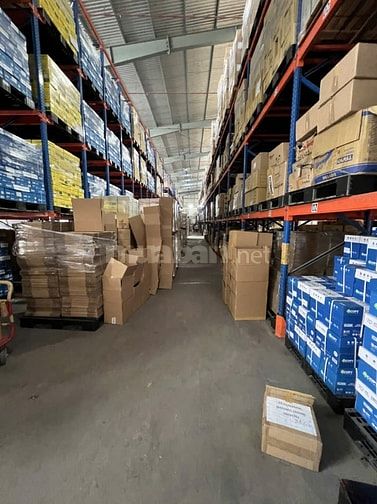 Cho thuê kho, DT:  1.600m2 P. Tân Tạo, Bình Tân, kho mới, PCCC tự động