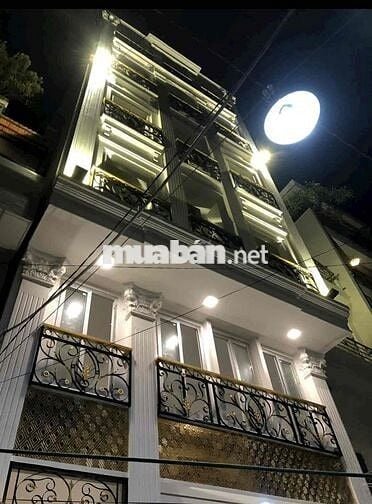 Hẻm Xe Hơi 8m Nguyễn Trải Quận 1, ngang 4,8x19m 5 tầng