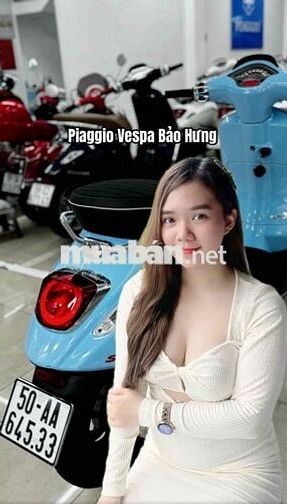 Vespa Sprint Model 2022 Xanh mới chính chủ