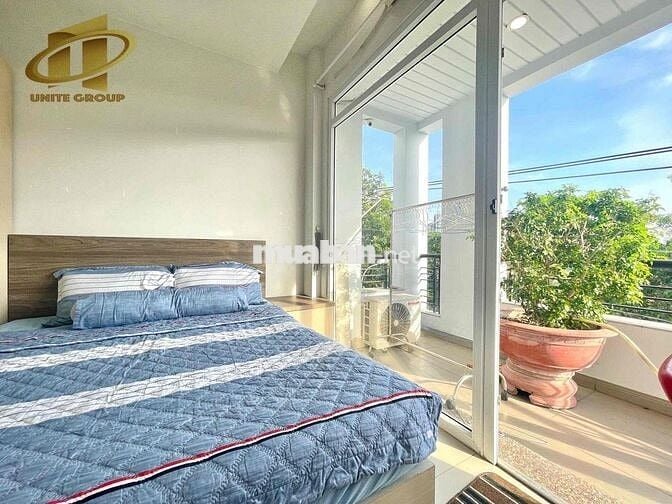 Cho thuê căn hộ 1PN Ban công, full nội thất Q4 gần cầu Tân Thuận