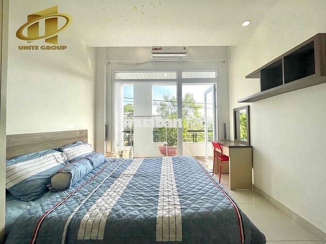 Cho thuê căn hộ 1PN Ban công, full nội thất Q4 gần cầu Tân Thuận