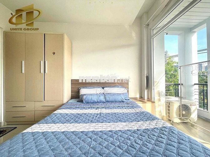Cho thuê căn hộ 1PN Ban công, full nội thất Q4 gần cầu Tân Thuận