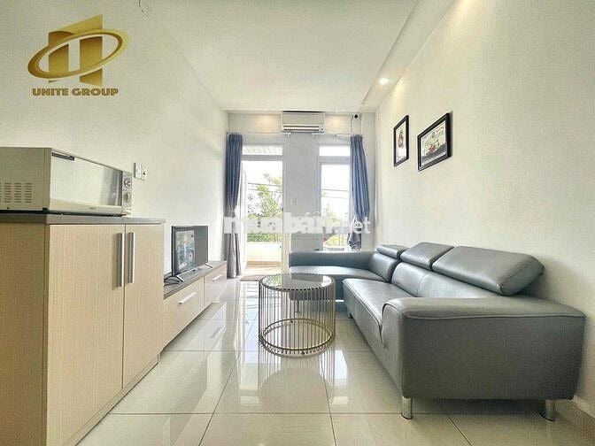 Cho thuê căn hộ 1PN Ban công, full nội thất Q4 gần cầu Tân Thuận