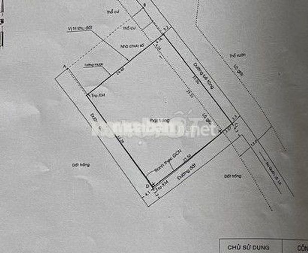 (N35M * D35,5M) ĐẤT HAI MẶT TIỀN, HẺM 10M.AN PHÚ ĐÔNG, VND: 16.8 TỶ TL