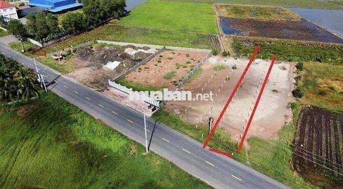 🌟 Đất mặt tiền Củ Chi – 6x62m thổ cư 100% – gần Sân Golf Tân Mỹ