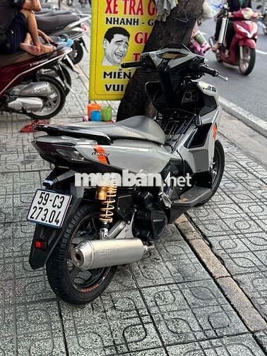 honda ab 125 xám xi măng xe máy zin siêu đẹp bstp