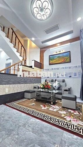 NHÀ ĐẸP GIÁ HỜI TẠI ĐƯỜNG SỐ 5 P.BHHA TẶNG HẾT NỘI THẤT