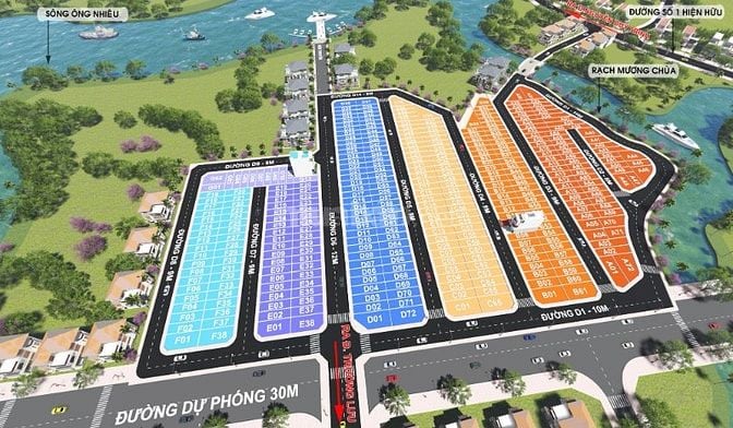 Đất nền KDC 1tỷ390 - Đường Số 1 cầu Ông Nhiêu, 56m2, SHR, Xây tự do