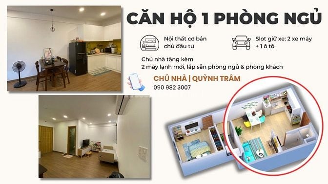 BÁN CĂN HỘ 1 PHÒNG NGỦ – TẦNG 8 – SAIGON HOME, BÌNH TÂN – GIÁ CHỈ 2 TỶ