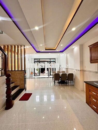 Nhà mới 1T, 1 Lửng, 2 lầu, Thạnh Xuân 33, cầu Ba Tấn, hẻm ôtô