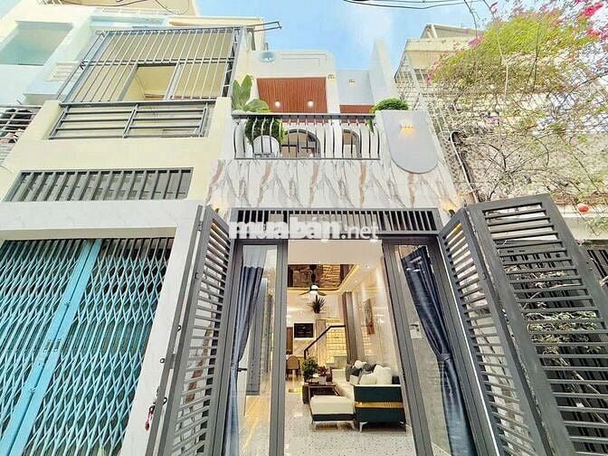 Nhà mới đẹp phường 3 gò vấp tặng nội thất