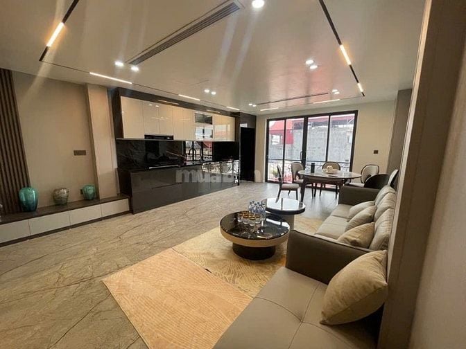NHÀ MỚI KOONG LÕI BỒ ĐỀ 45M, 6T, MT 5M, THÔNG, GARA, THANG MÁY, NỞ HẬU