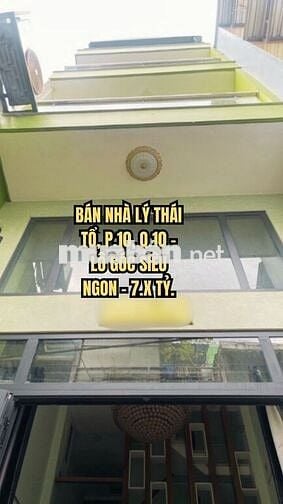 🏠 BÁN NHÀ HỒ THỊ KỶ, P.1, Q.10 - HẺM XE HƠI 5 TẦNG - 8.X TỶ.