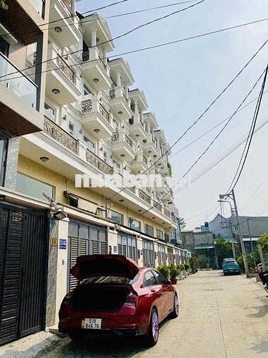 NHÀ KHU ĐỒNG BỘ- 5 tầng - 4x17,6m- Hẻm 6m- chỉ 7,6 tỏi