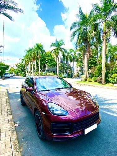 Bán xe Porsche Cayenne 3.6 V6, Win  2012 đã up 2020, màu đỏ đô