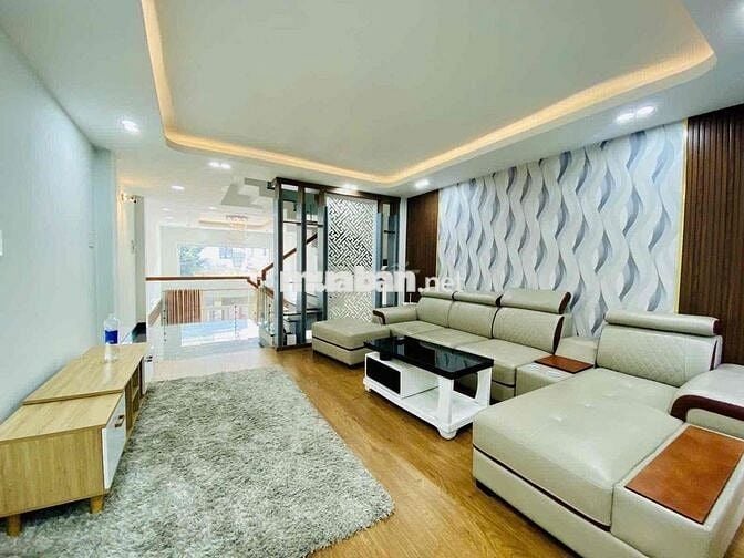 NHÀ KHU ĐỒNG BỘ- 5 tầng - 4x17,6m- Hẻm 6m- chỉ 7,6 tỏi