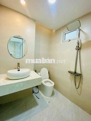NHÀ KHU ĐỒNG BỘ- 5 tầng - 4x17,6m- Hẻm 6m- chỉ 7,6 tỏi