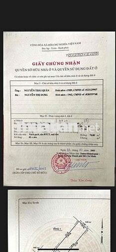 Chính chủ rao bán nhà 4x19m,hẻm 3m, Nguyễn Thượng Hiền, Môi giới HH 1%