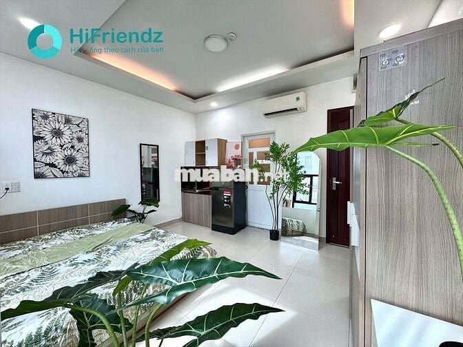 CĂN HỘ DỊCH VỤ CỬA SỔ TRỜI VIEW KÍNH - THANG MÁY HẦM XE - SÁT QUẬN 1