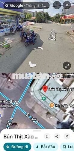 NỀN GÓC 2 MẶT TIỀN CHỢ CHÙA BẾN TRE