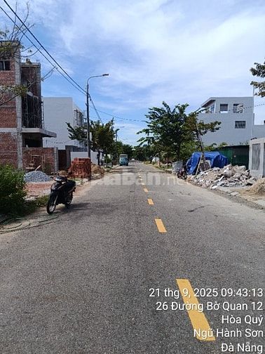 Cho thuê 4lô đất đường Bờ Quan 11 Phường Hoà Quý Đà Nẵng