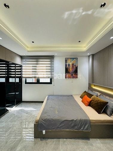 ⭐️Nhà 4 Lầu DT:4,2x12m; tuyệt đẹp Cao cấp hẻm xe hơi Đường Số 9, P16.