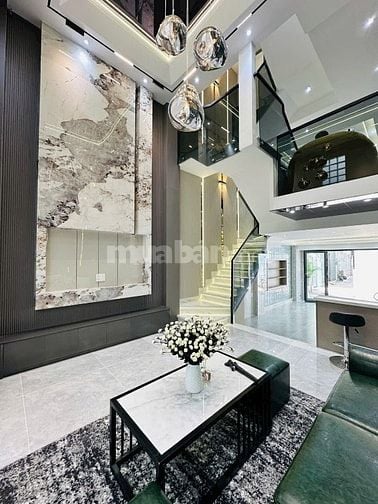 ⭐️Nhà 4 Lầu DT:4,2x12m; tuyệt đẹp Cao cấp hẻm xe hơi Đường Số 9, P16.