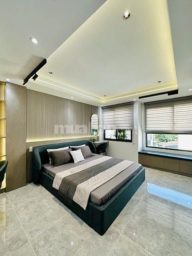 ⭐️Nhà 4 Lầu DT:4,2x12m; tuyệt đẹp Cao cấp hẻm xe hơi Đường Số 9, P16.