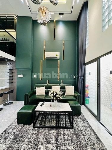 ⭐️Nhà 4 Lầu DT:4,2x12m; tuyệt đẹp Cao cấp hẻm xe hơi Đường Số 9, P16.