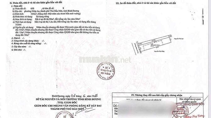Đất Hiệp An mặt tiền Dx 87 gần ngã 4 Cây Me lô goc xây trọ ok
