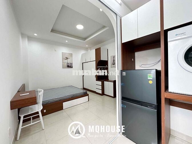 Căn hộ 1 phòng ngủ 45m2 ban công/cửa sổ mới 100%_Thành Thái Quận 10