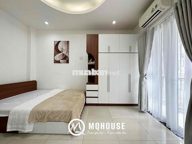 Căn hộ 1 phòng ngủ 45m2 ban công/cửa sổ mới 100%_Thành Thái Quận 10