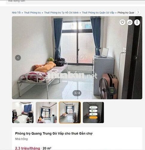 TRỌ QUANG TRUNG - CHUYỂN SỚM ĐƯỢC HỖ TRỢ GIẢM CỌC