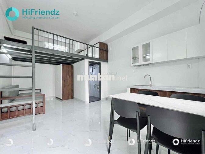 DUPLEX 2 KHÔNG GIAN NGỦ - GÁC CAO 2M - BAN CÔNG THOÁNG - FULL NỘI THÂT