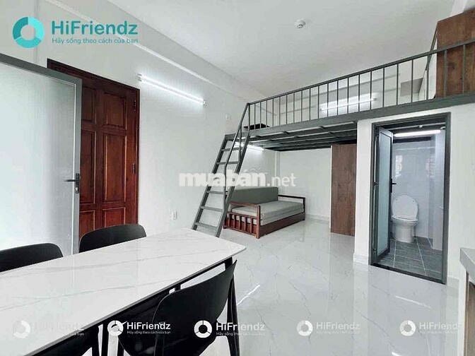 DUPLEX 2 KHÔNG GIAN NGỦ - GÁC CAO 2M - BAN CÔNG THOÁNG - FULL NỘI THÂT