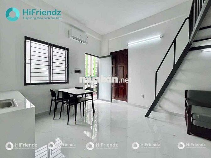 DUPLEX 2 KHÔNG GIAN NGỦ - GÁC CAO 2M - BAN CÔNG THOÁNG - FULL NỘI THÂT