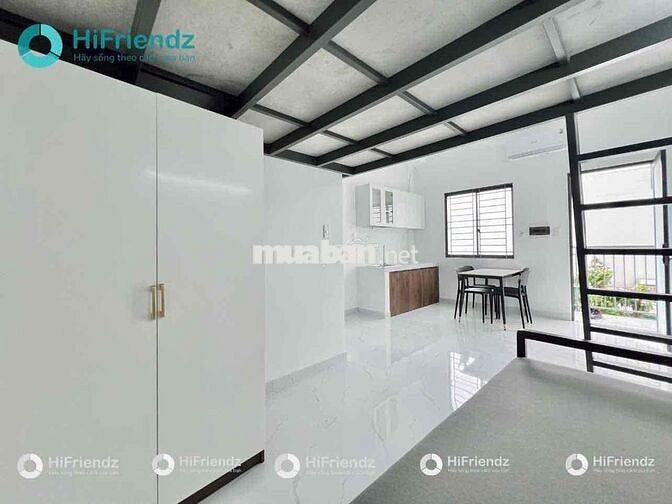 DUPLEX 2 KHÔNG GIAN NGỦ - GÁC CAO 2M - BAN CÔNG THOÁNG - FULL NỘI THÂT