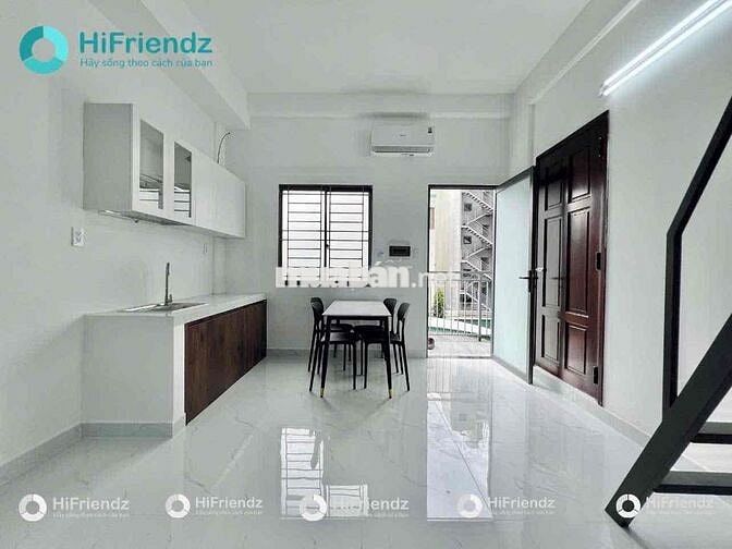 DUPLEX 2 KHÔNG GIAN NGỦ - GÁC CAO 2M - BAN CÔNG THOÁNG - FULL NỘI THÂT